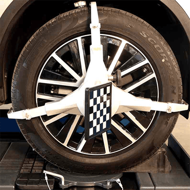 3 Point tyre clamp